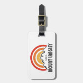 Mount Langley California Gepäckanhänger (Vorderseite vertikal)