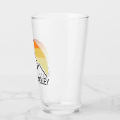 Mount Langley California Retro Glas (Links)