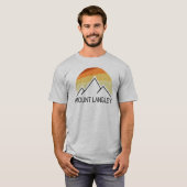 Mount Langley California Retro T-Shirt (Vorne ganz)
