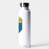 Mount Langley California Sunrise Trinkflasche (Links)