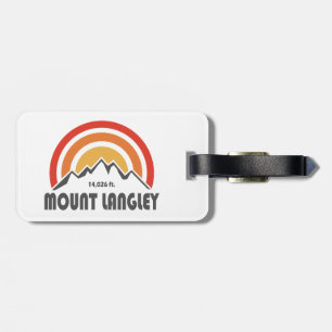 Mount Langley Kalifornien Gepäckanhänger