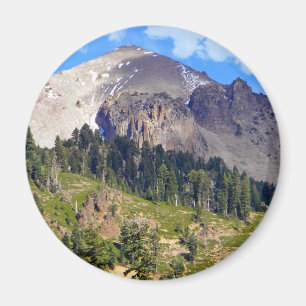 Mount Lassen Volcano Magnet
