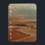 Mount Lavinia Beach - Colombo - Sri Lanka Magnet<br><div class="desc">Mount Lavinia Beach,  weich,  romantisch,  tropisch,  Wave,  Fotografie,  Südasien,  Meer,  Küste,  Chill,  Relax,  Urlaub,  Urlaub</div>