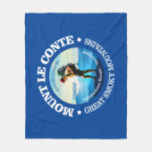 Mount Le Conte (C) Fleecedecke (Vorderseite)