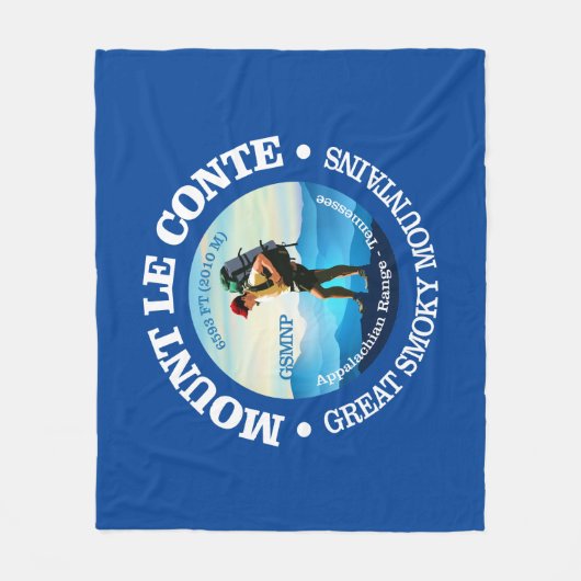 Mount Le Conte (C) Fleecedecke (Vorderseite)