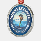 Mount Le Conte (C) Ornament Aus Metall (Links)