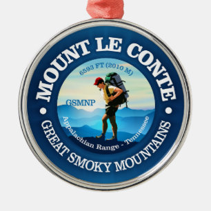 Mount Le Conte (C) Ornament Aus Metall