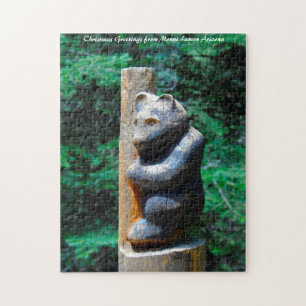 Mount Lemmon Arizona. Weihnachtsgrüße Puzzle