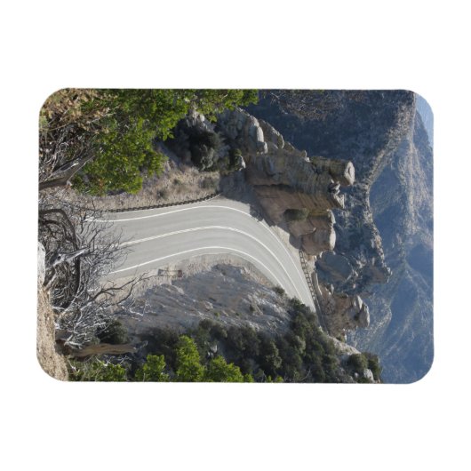 Mount Lemmon Highway Magnet (Horizontal)
