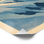 Mount Logan, Canada, in a classic retro Poster (Ecke)