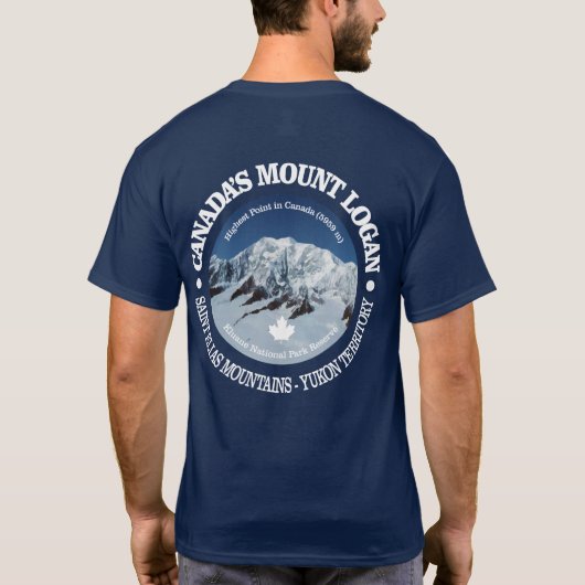Mount Logan T-Shirt (Rückseite)