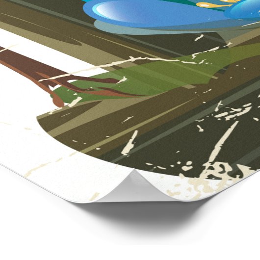 Mount Logan, Yukon, Kanada Poster (Ecke)