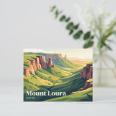 Mount Loura Guinea Postkarte (Stehend Vorderseite)