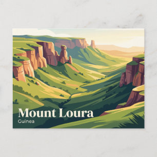 Mount Loura Guinea Postkarte