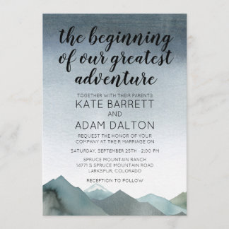 Mount Love Einladung