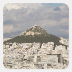 Mount Lycabettus Athens Stickers
