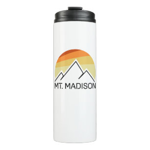 Mount Madison New Hampshire Retro Thermosbecher