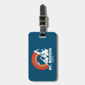 Mount Madison New Hampshire Sun Eagle Gepäckanhänger (Vorderseite vertikal)