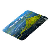 Mount Mælifell Island stilisiert Magnet (Linke Seite)