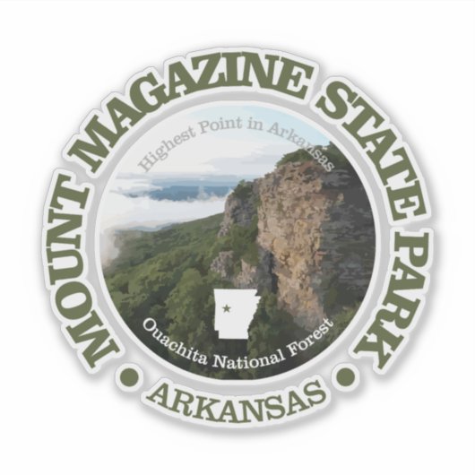 Mount Magazine SP Aufkleber (Vorderseite)