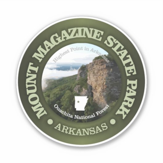 Mount Magazine SP Aufkleber (Vorderseite)