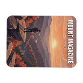 Mount Magazine State Park Arkansas Reise Magnet (Horizontal)