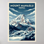 Mount Manaslu Nepal V02 Poster (Vorne)