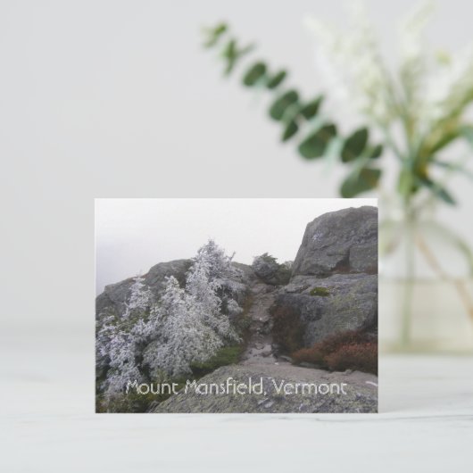 Mount Mansfield, Vermont Postkarte (Stehend Vorderseite)