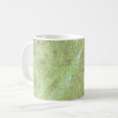 Mount Marcy Topographische Karte - Adirondack Park Kaffeetasse (Vorderseite Links)
