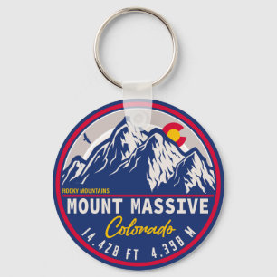 Mount Massive Colorado - 14er-Wanderung Schlüsselanhänger