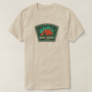 Mount Massive Wilderness Colorado Camping T-Shirt