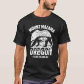Mount Mazama Cascade Volcanic Arc Pacific Northwes T-Shirt (Vorderseite)