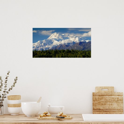 Mount McKinley Poster (Küche)