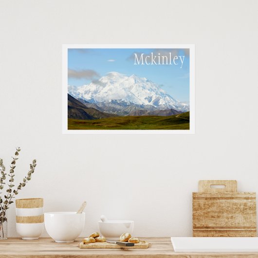 Mount McKinley Poster (Küche)