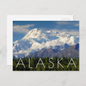 Mount McKinley Postkarte (Vorne/Hinten)