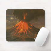 "Mount Merapi op Java"Raden Saleh® Muismat Mousepad (Mit Mouse)