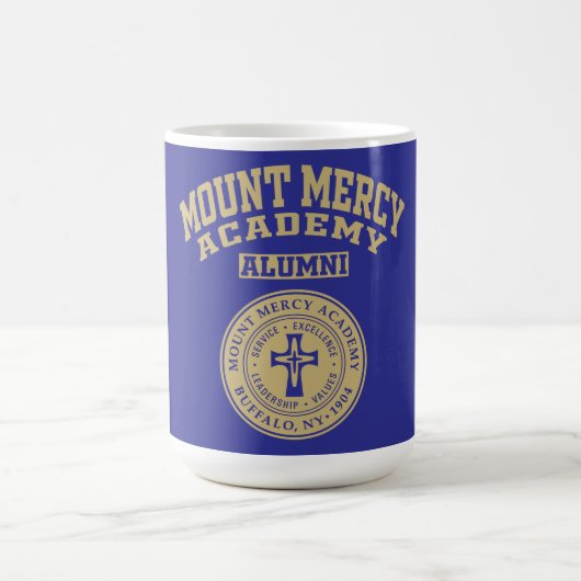 Mount Mercy Academy NY Alumni-Tasse Kaffeetasse (Mittel)