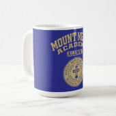 Mount Mercy Academy NY Alumni-Tasse Kaffeetasse (Vorderseite Links)