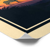 Mount Meru Tansania V06 Poster (Ecke)