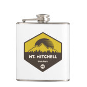 Mount Mitchell Staat Park Flachmann (Vorderseite)