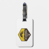 Mount Mitchell Staat Park Gepäckanhänger (Rückseite vertikal)