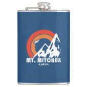 Mount Mitchell Sun Eagle Flachmann (Vorderseite)