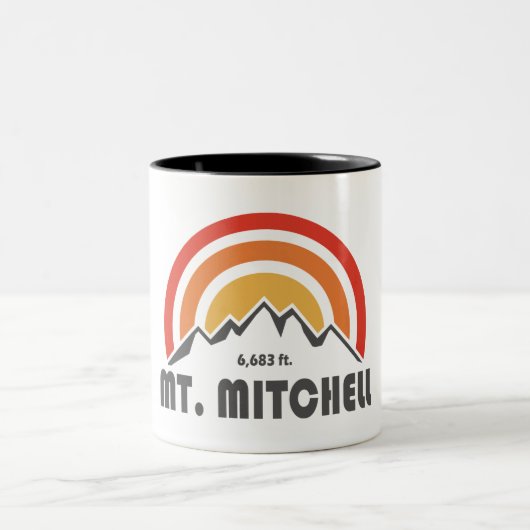 Mount Mitchell Zweifarbige Tasse (Mittel)