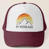 Mount Moosilauke New Hampshire Retro Truckerkappe (Vorderseite)