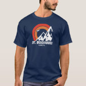Mount Moosilauke New Hampshire Sun Eagle T-Shirt (Vorderseite)