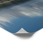 Mount Moran Reflection auf Grand Teton Poster (Ecke)