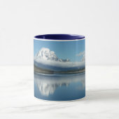 Mount Moran Reflection auf Grand Teton Tasse (Zentrum)