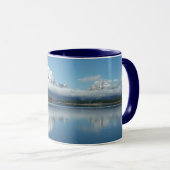 Mount Moran Reflection auf Grand Teton Tasse (VorderseiteRechts)