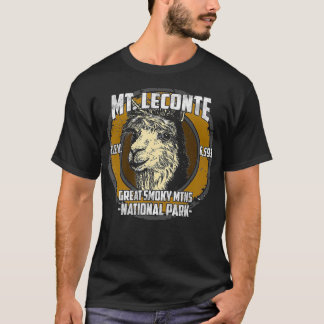 Mount Mt LeConte Llama Alpaca Smoky T-Shirt