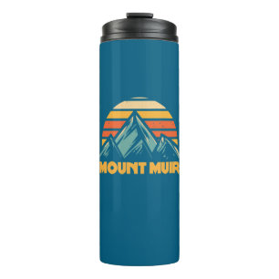 Mount Muir California Retro Türkis Thermosbecher